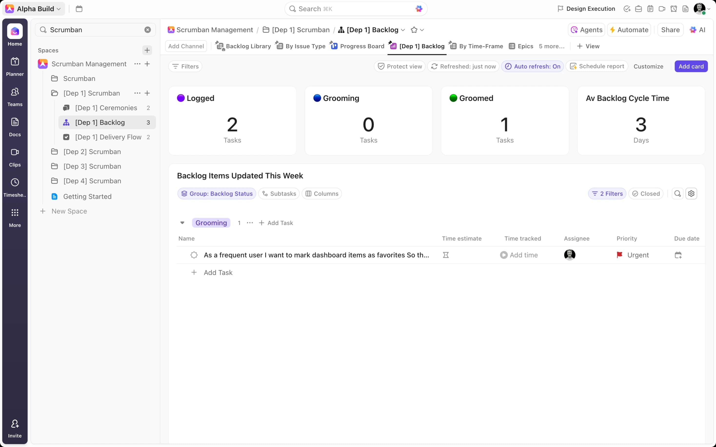 Creating Dedicated Resolution Streams