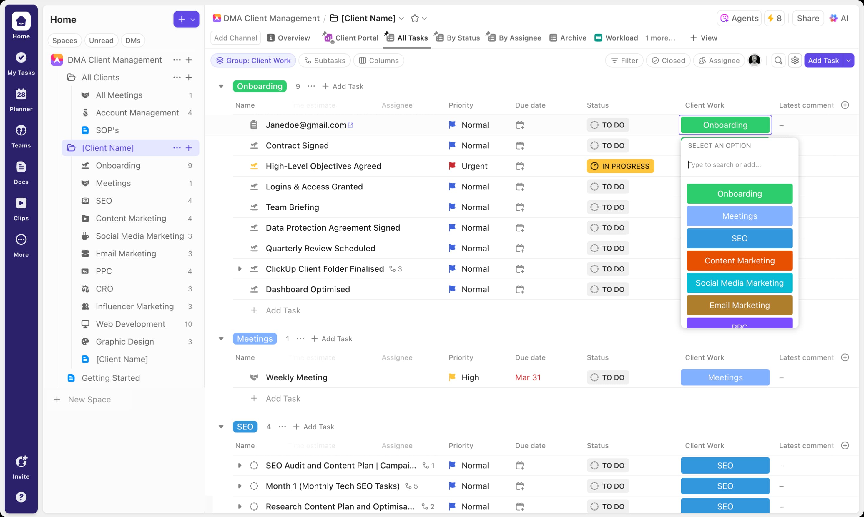 One-to-One Workflow mappings 