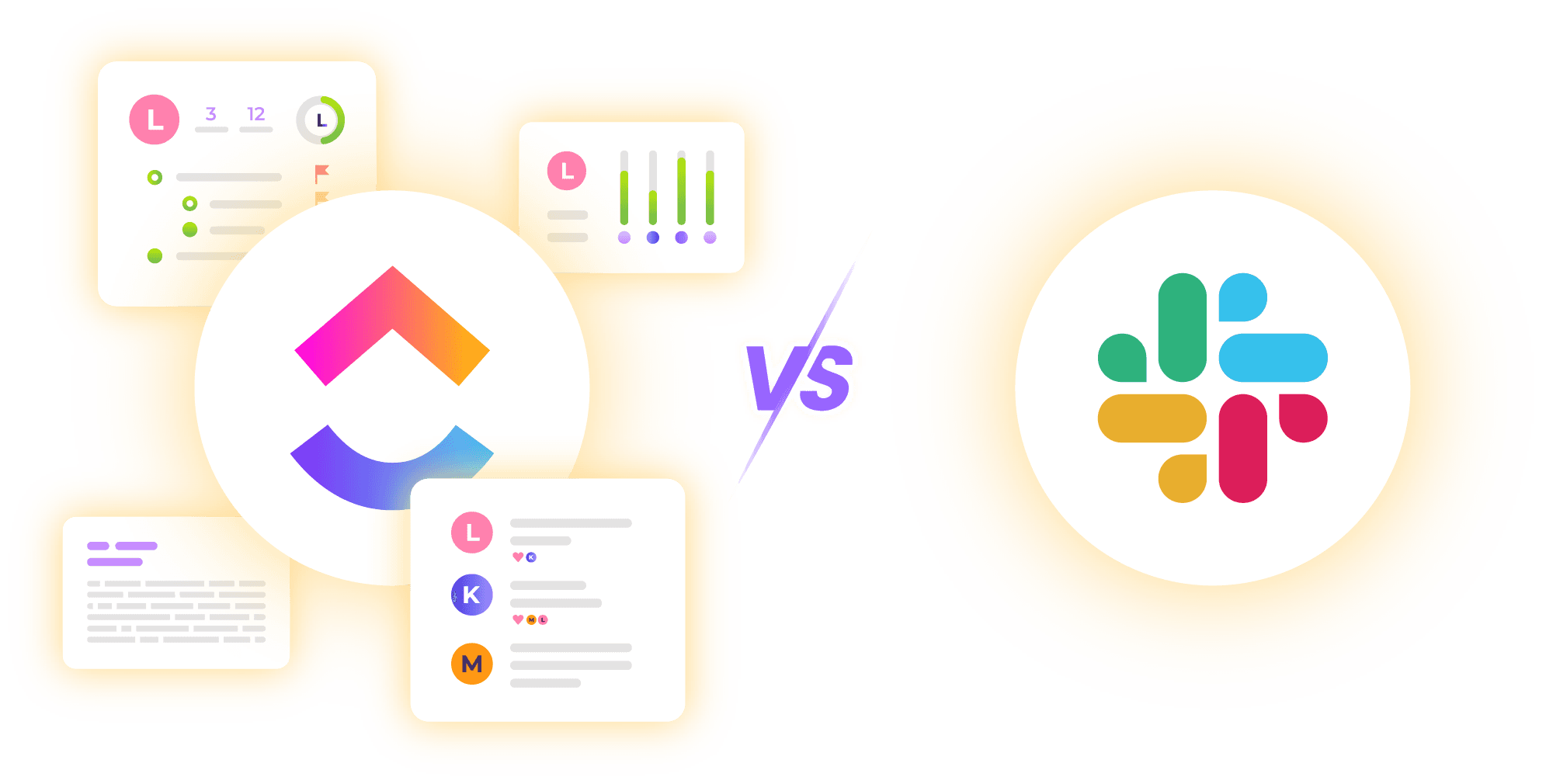 Comparing ClickUp Chat to Slack