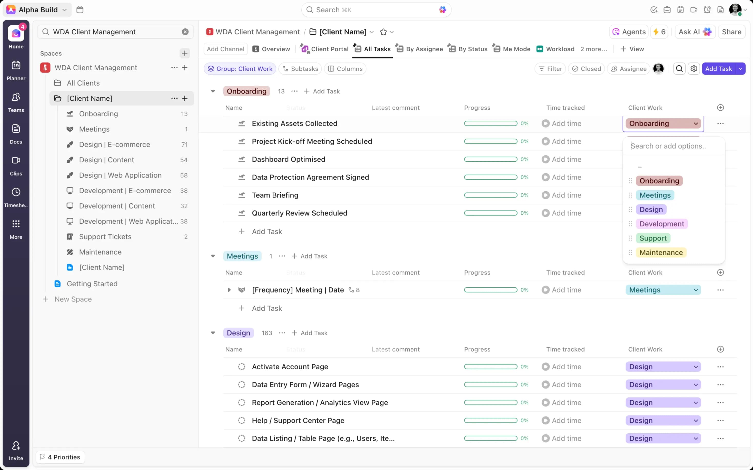 Back-End Configurations: One-to-One Mappings