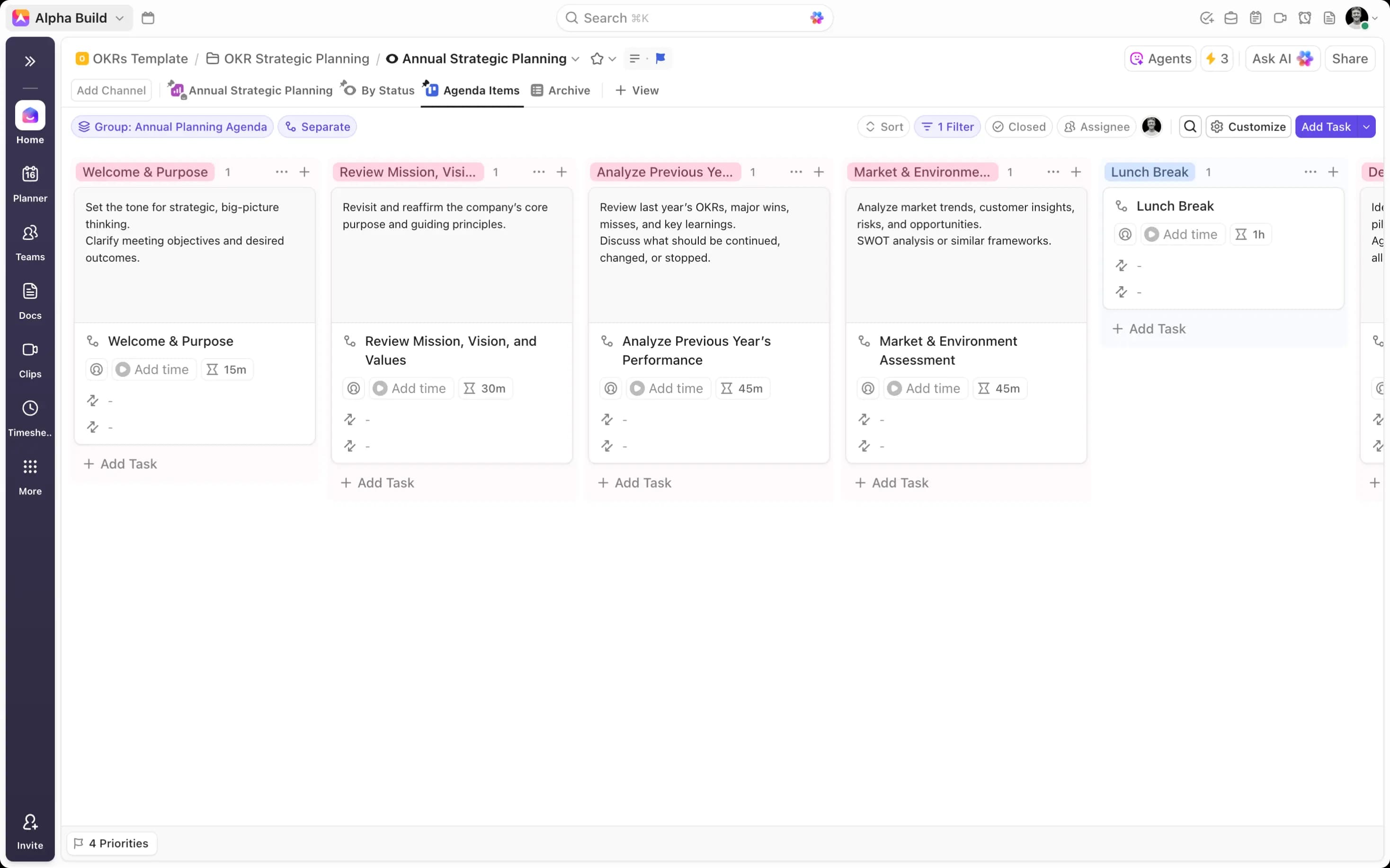 How to Implement OKRs: Strategic Vision and Annual Planning
