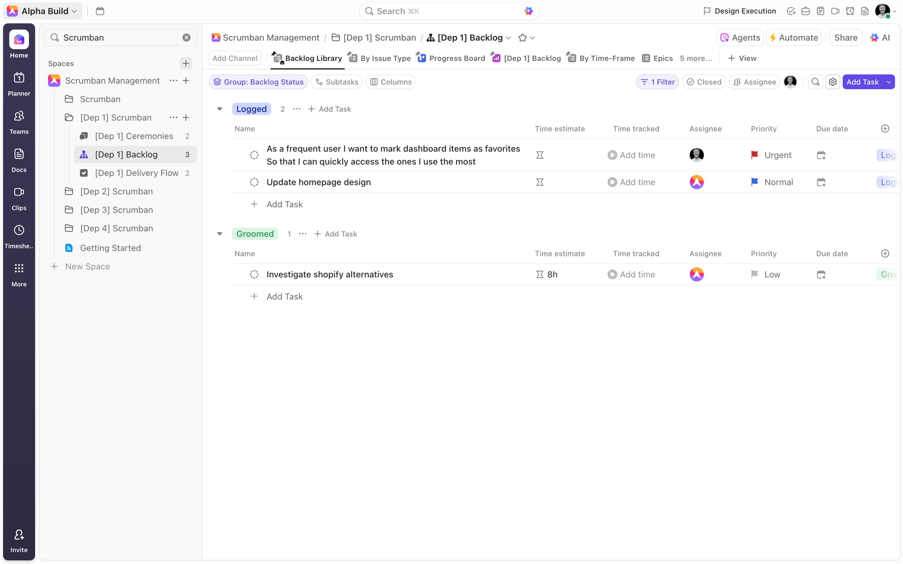 Creating Dedicated Resolution Streams