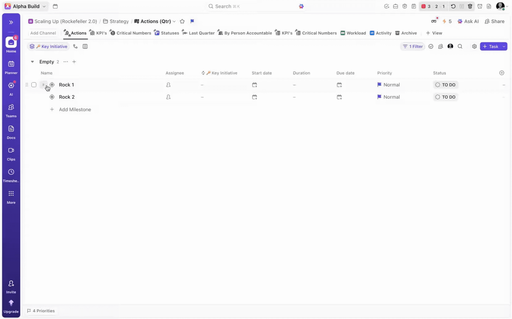 Make Reviews Easy: Use intuitive status options to easily outline success
