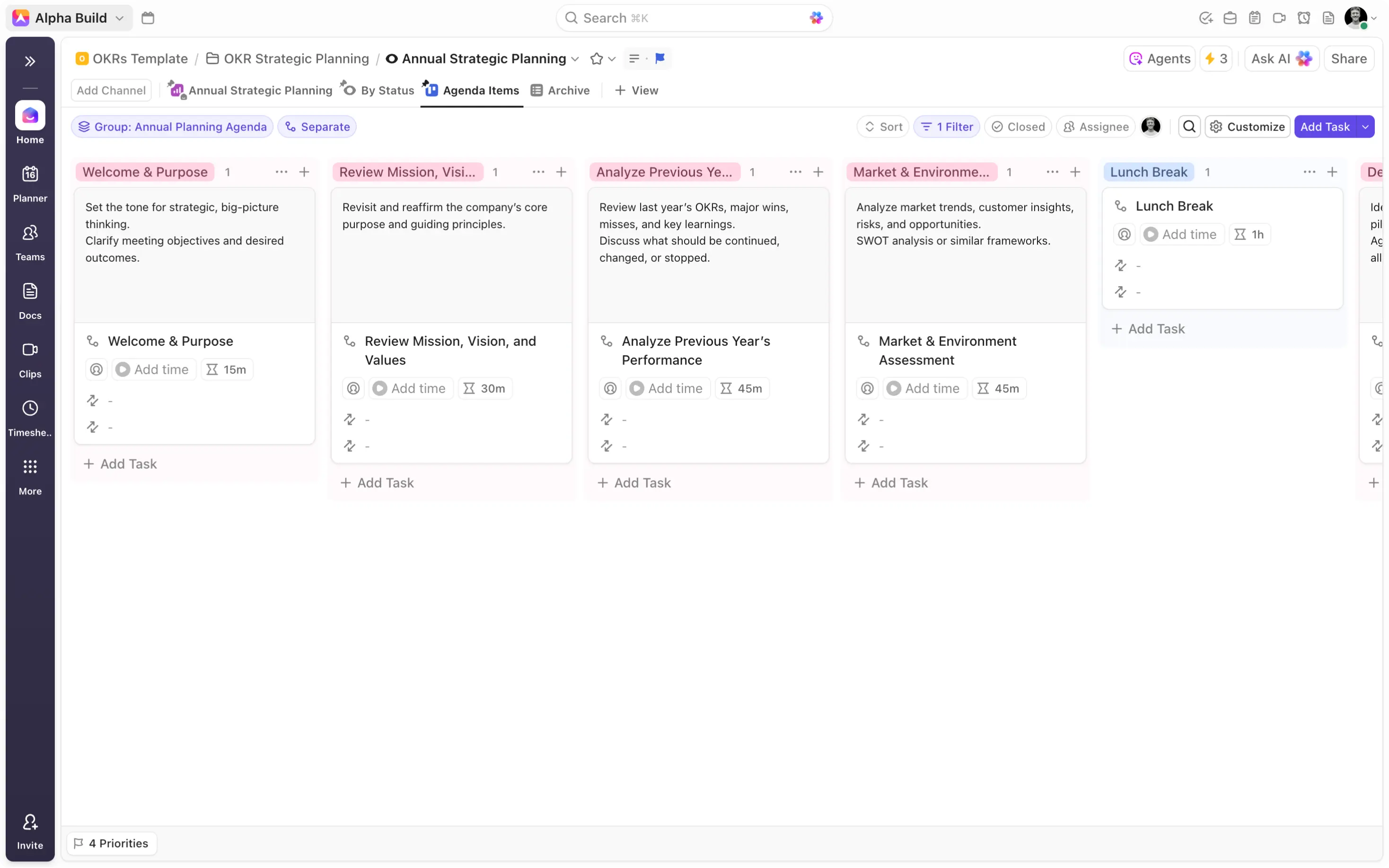 How to Implement OKRs: Strategic Vision and Annual Planning