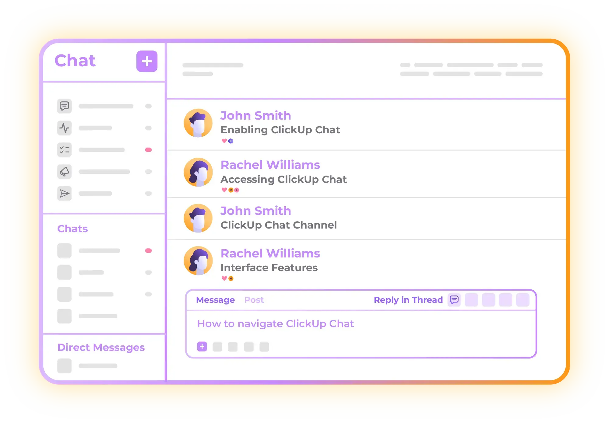 Navigating ClickUp Chat